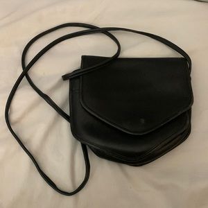 Coach vintage crossbody black leather